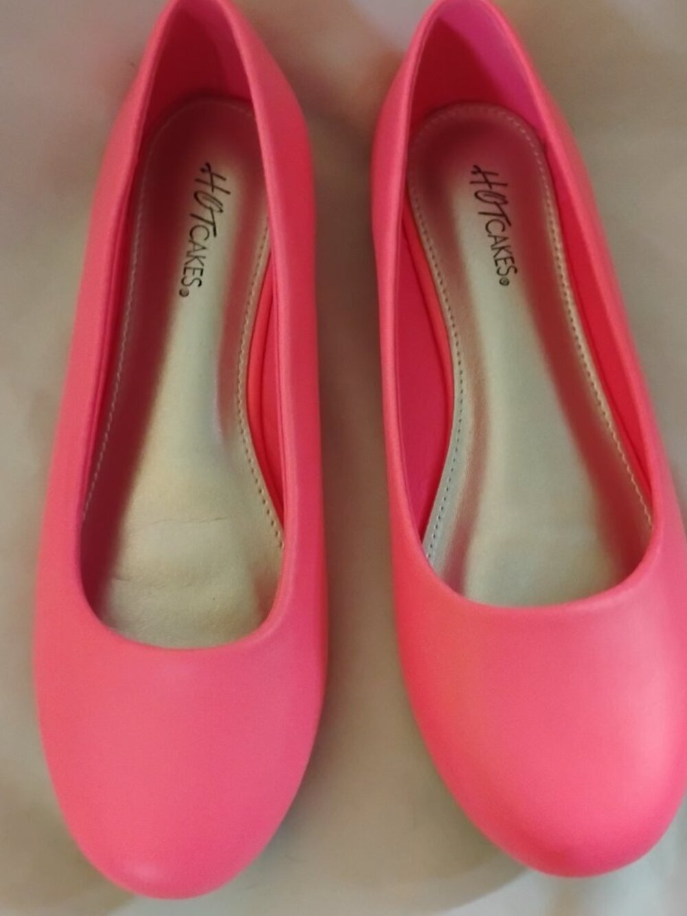 Hotcakes | Hot Pink Flats | Size 7M | Like New - Picture 5 of 15